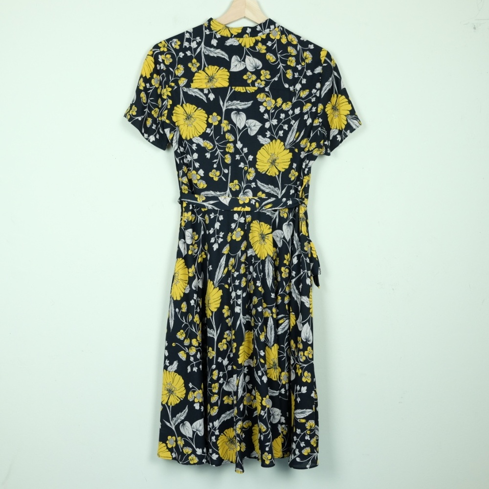 Nanette Lepore Short sleeve Floral Midi Dress - Picture 2 of 7